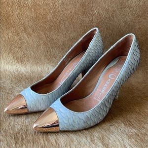 Jeffery Campbell Ibiza Flava Capped Toe Pump